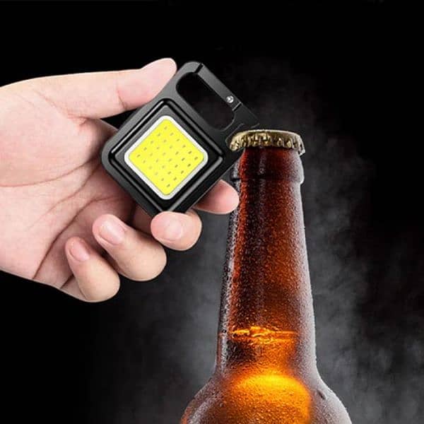 cob rechargeable and keychain light 3