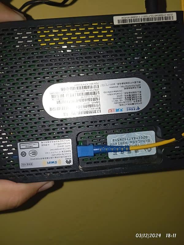 FIBER ROUTER DUAL BAND 5G & 2.4 2