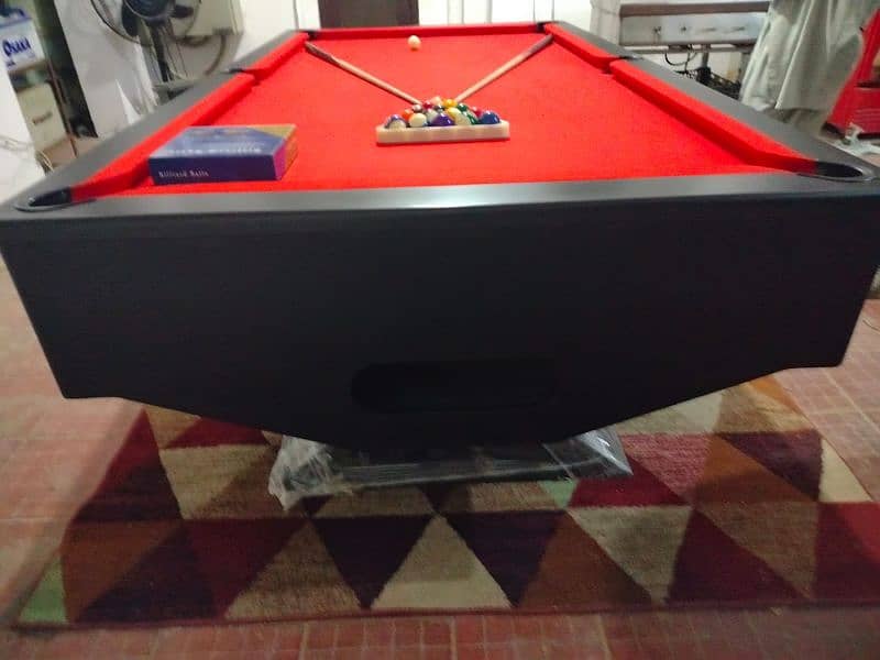 cross leg snooker and pool table 2