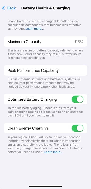 IPhone 12 Non pta 64 gb 96 battery health 8