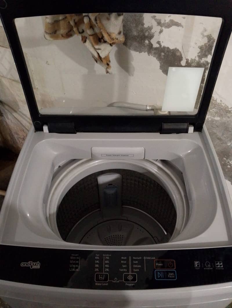 Haier washing machine fully Automatic 0