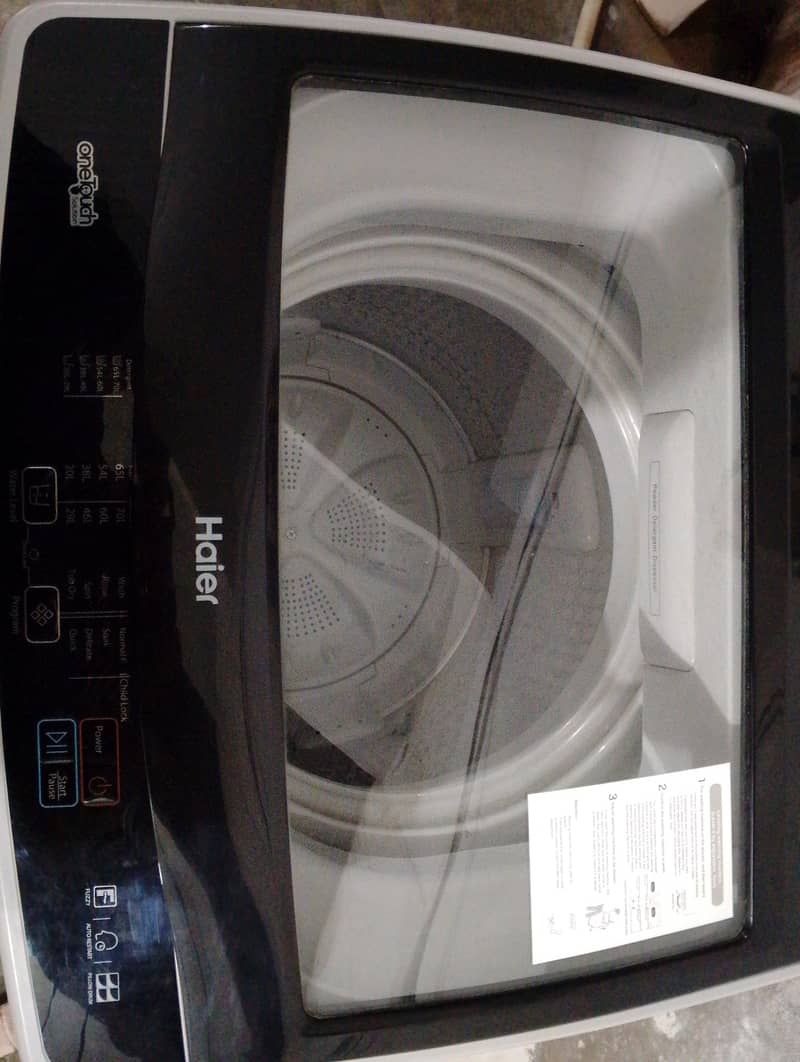 Haier washing machine fully Automatic 1