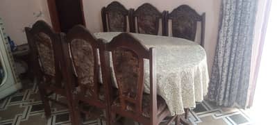 High-Quality Dining Table Set with Dressing Table for Sale