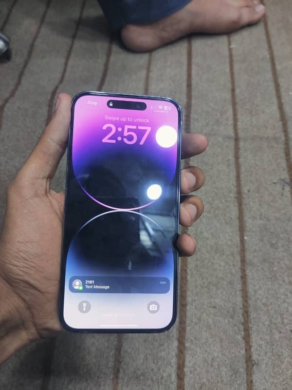 IPhone 14pro max 256gb PTA Approved 1