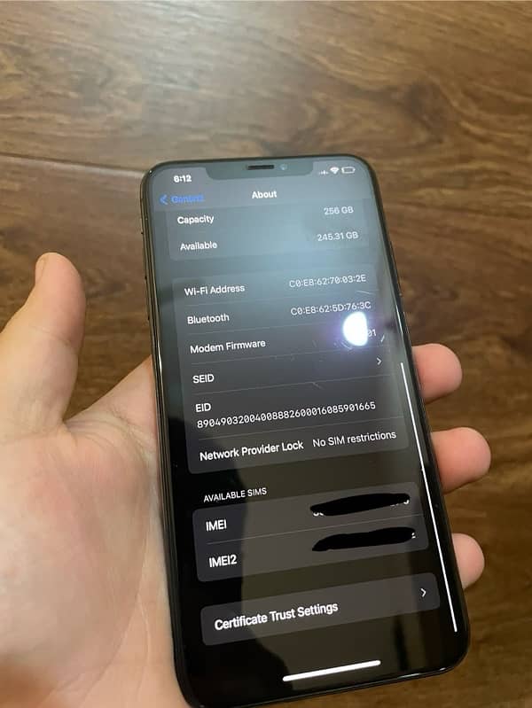 iPhone Xs Max Non Pta Factory Unlock 6