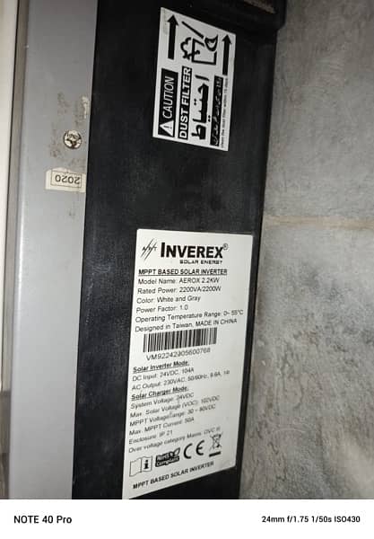 Inverex solar 2.2kv 1