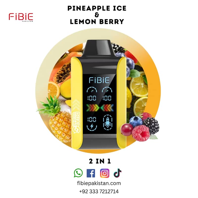 FIBIE PRO 8000 FIBIE 15000 DUAL FLAVORS 14