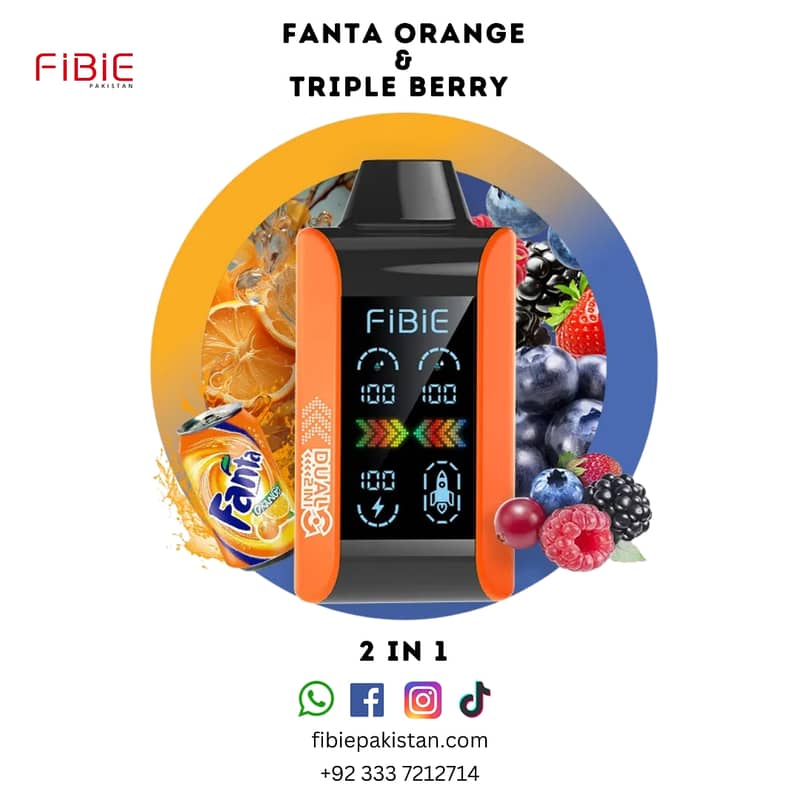 FIBIE PRO 8000 FIBIE 15000 DUAL FLAVORS 16