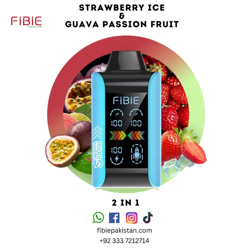 FIBIE PRO 8000 FIBIE 15000 DUAL FLAVORS 18