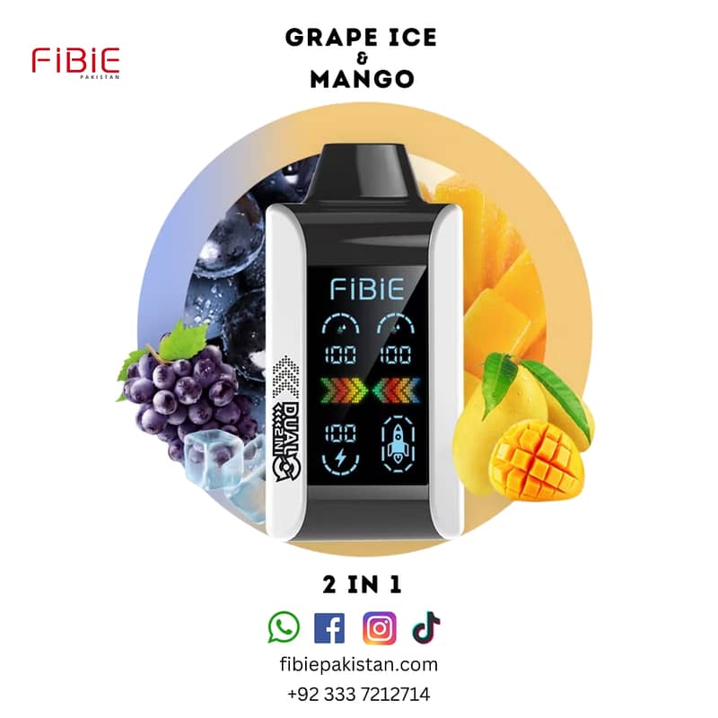 FIBIE PRO 8000 FIBIE 15000 DUAL FLAVORS 19