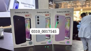 Samsung A35 Bixpack 1 year Warranty COD also available only In karachi