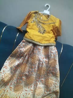 3 time used Kurti sharara