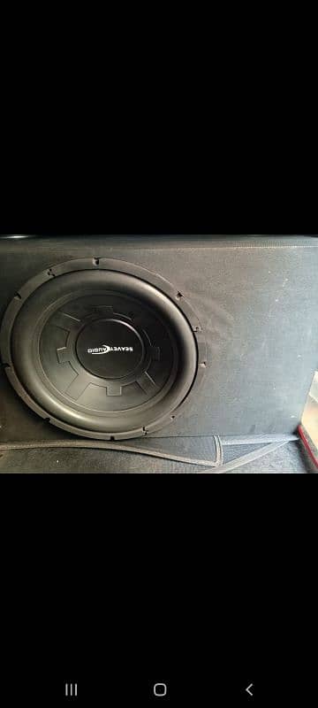 Amplifier and woofer  in new condition 3