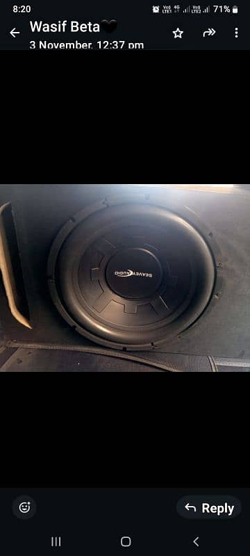 Amplifier and woofer  in new condition 5