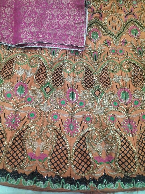 1 time used size 10 to 11 year Kurti sharara 1