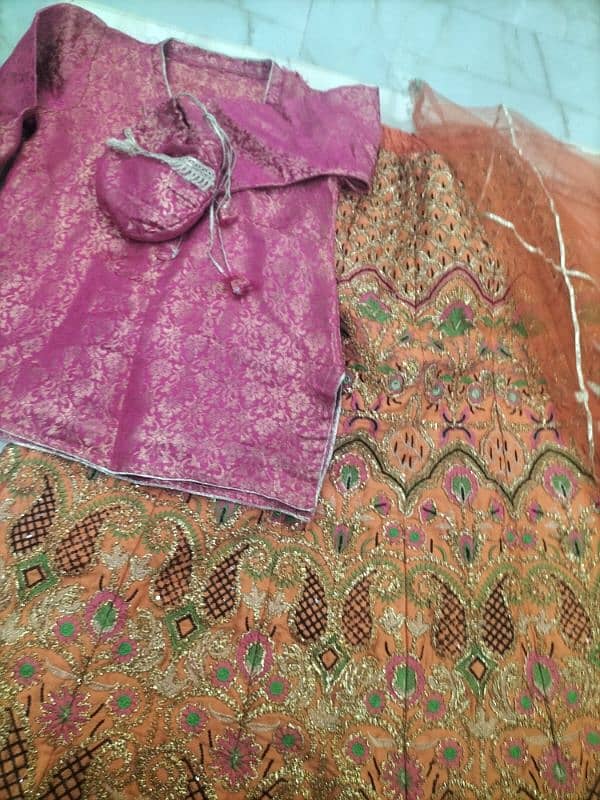 1 time used size 10 to 11 year Kurti sharara 3