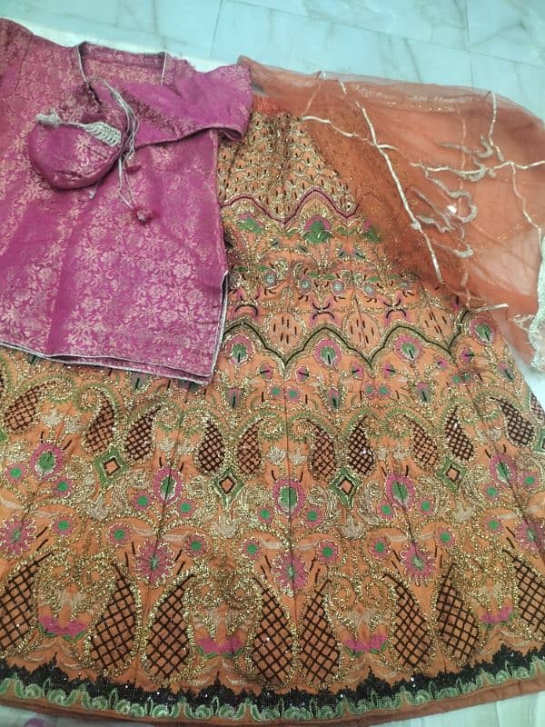 1 time used size 10 to 11 year Kurti sharara 4