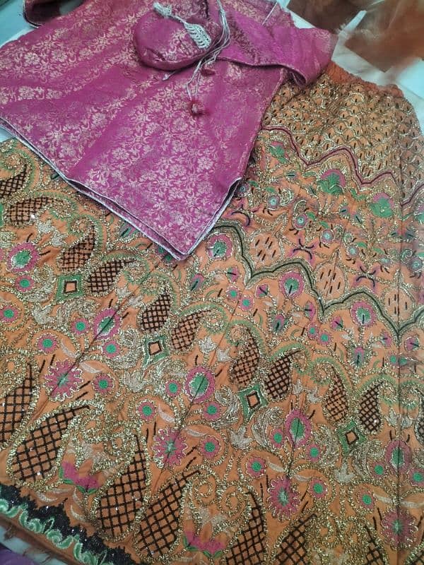 1 time used size 10 to 11 year Kurti sharara 5