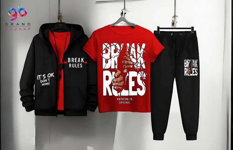 NEW ARRIVALS   Breack Rules  _WINTER COLLECTION COMPLETE SUIT_3 in 1 0