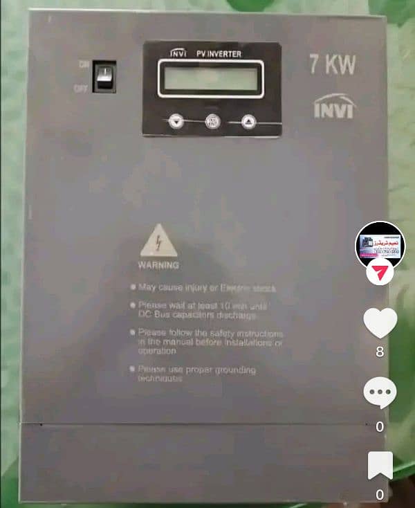 5,7kw and 10 kw desi inverter available. 1