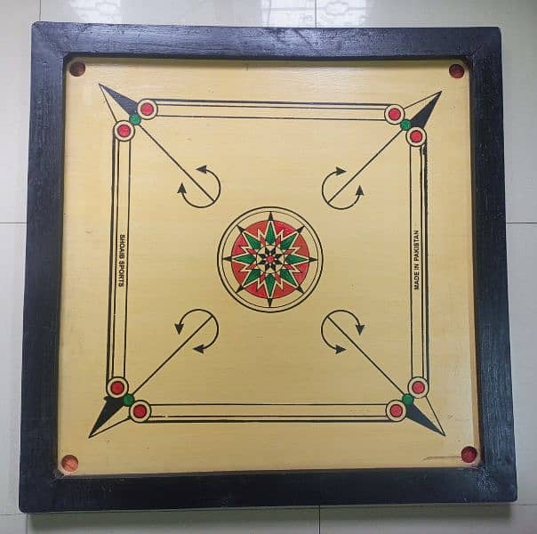 Carrom board. 1