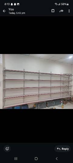 High quality Iron racks Colour : Red and White