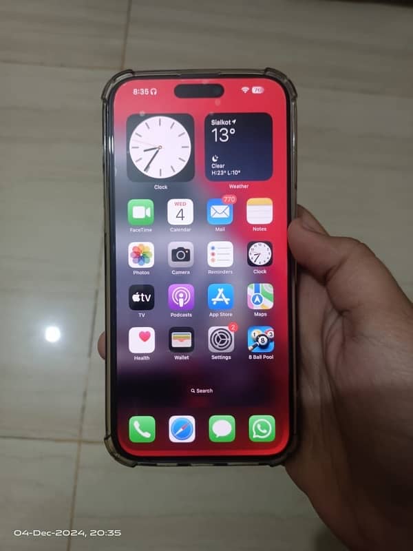 i phone 15 pro max jv 256gb 97 battery health 1