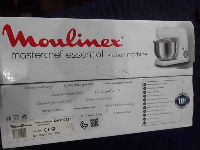 Brand new Moulinex masterchef kitchen machine 2