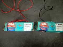 GM cables 4mm or 7 36 two coil rolls for sale