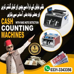 cash counting machine, currency counter, fake note detection, lockers