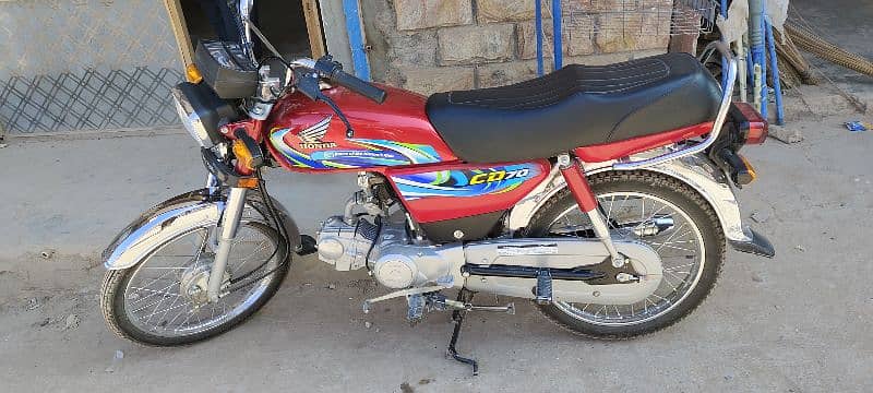 Honda CD 70, 2024 Model 0