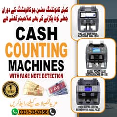 cash counting machine, currency counter, fake note detection, lockers