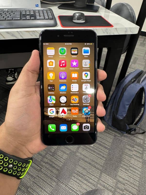 Iphone 7 Plus Jet Black 256 GB 5