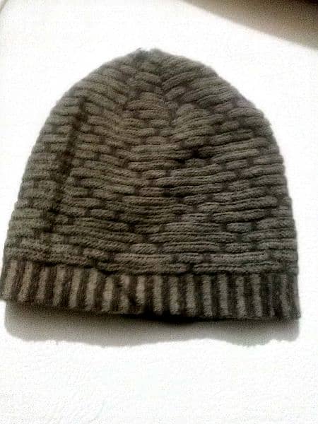 winter cap with neck scarf 2