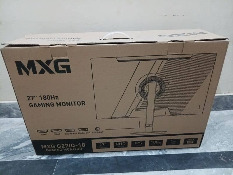 MXG G27IQ-18 27" IPS 180HZ QHD 2K GAMING LED 7