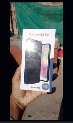 Samsung A35 8/256 ha just abhii box open hoa ha need cash