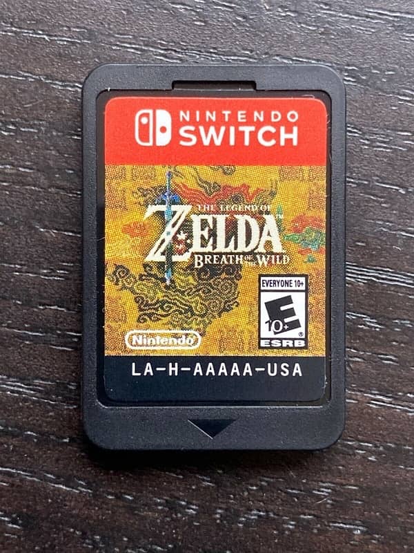 Legend of Zelda: Breath of the Wild (Nintendo Switch) Cartridge Only 0