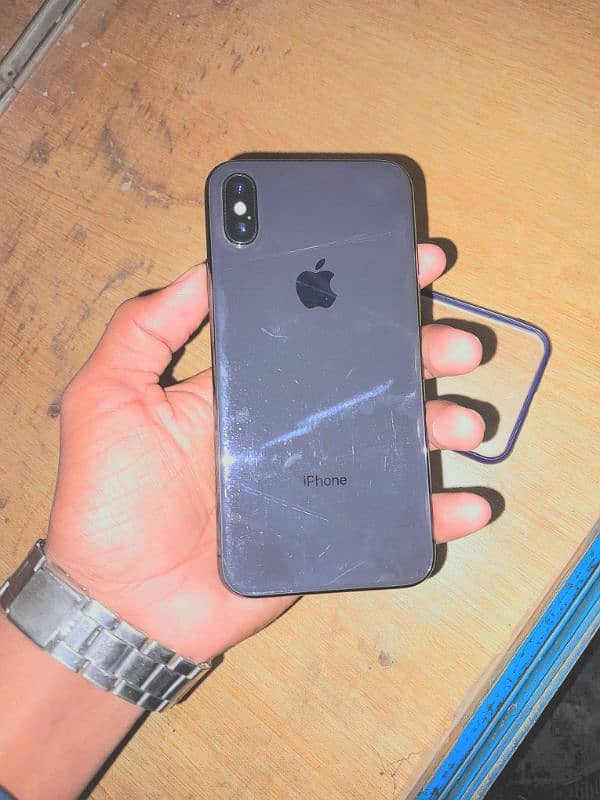 IPhone X s Pta approved OK urgent sale sasthy m 0