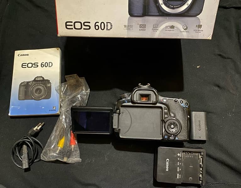 CANON 60d Body with Box nd accessories For sale! 0