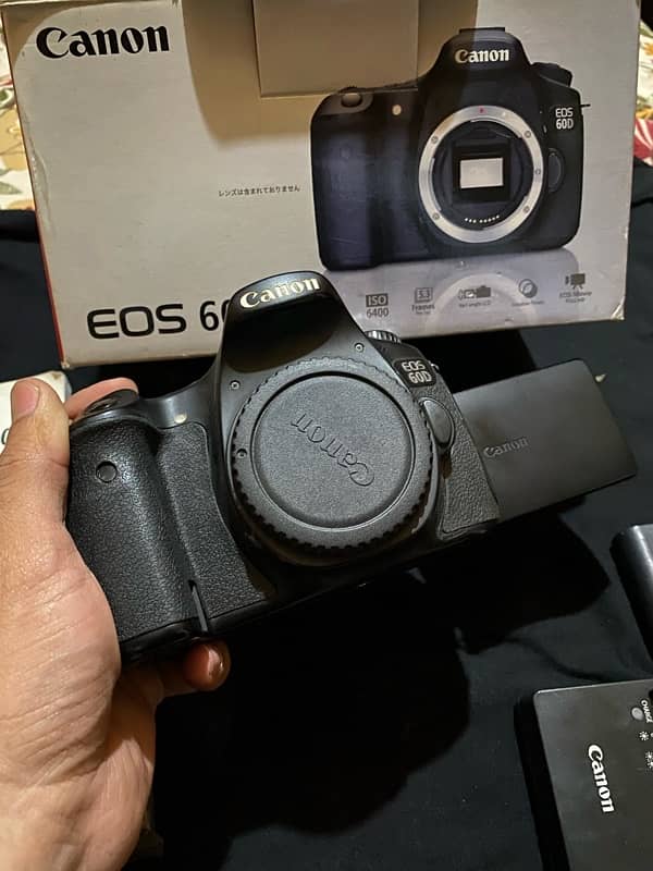 CANON 60d Body with Box nd accessories For sale! 2