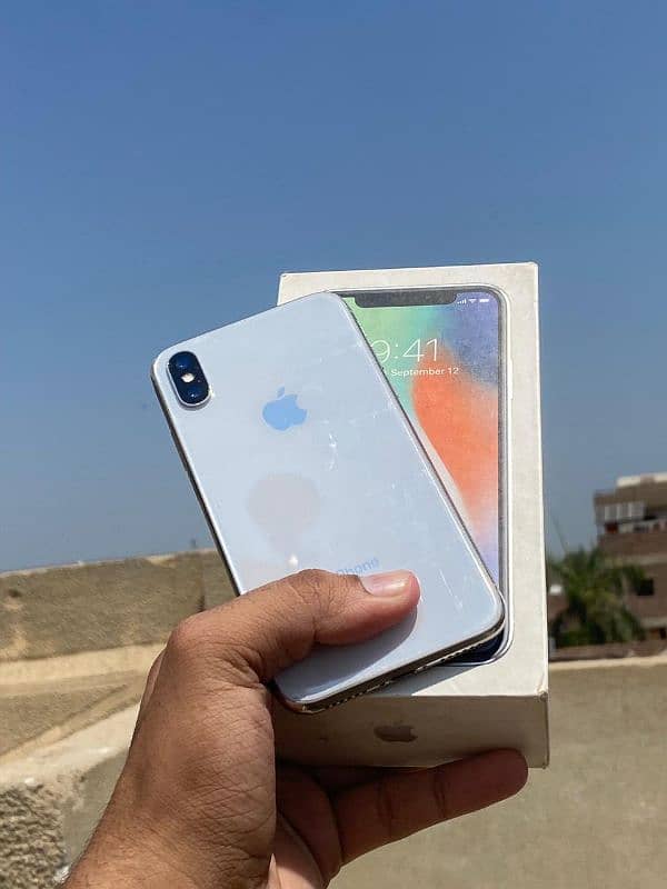 iPhone x PTA approved With box 0