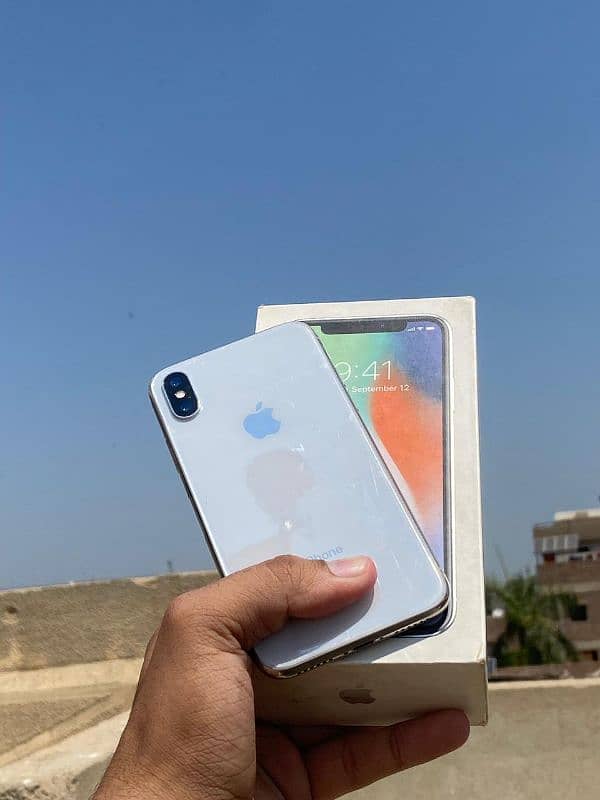 iPhone x PTA approved With box 8