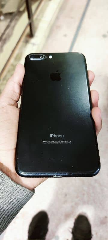 I PHONE 7+ PTA 128 URGENT SALE 0