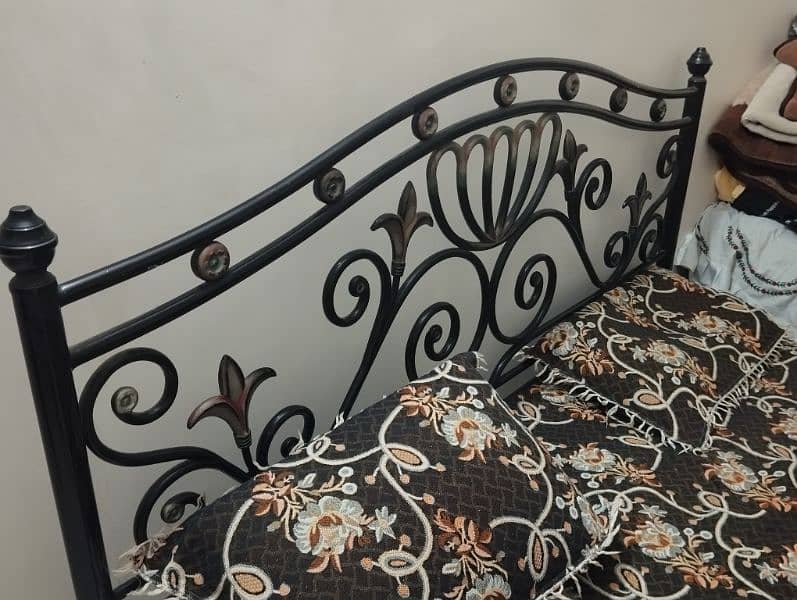 Iron Bed without Mattress 2