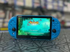 PS VITA SLIM BLUE + 64GB JAILBREAK IN MINT CONDITION AT MY GAMES