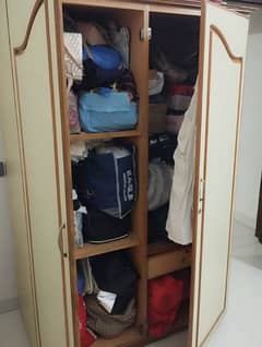 2 Door 4 by 6 feet Wardrobe in good condition