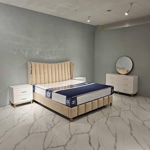 Elegant Design wooden Bed Sets on Whole Sale price 6