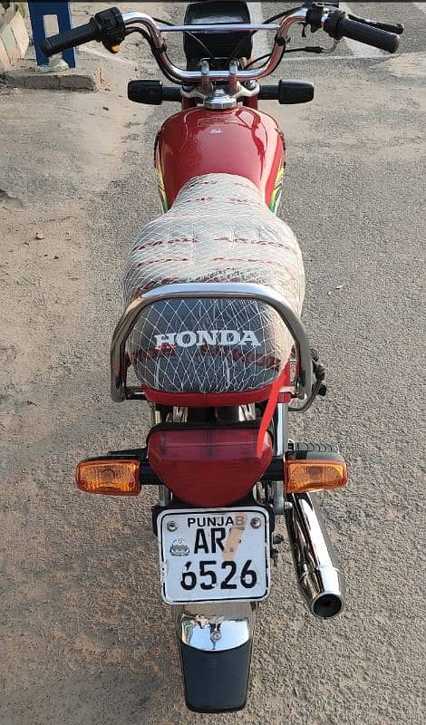 Honda CD 70 model 2023 in outclass condition 3