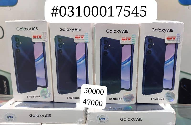 Samsung A15 6/128 & 8/256 boxpack 1 year warranty COD available 0