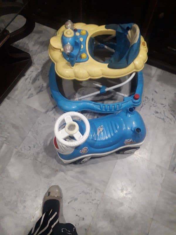 kids car and Walker for sale 5